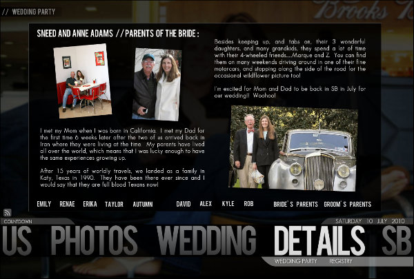 bride parents